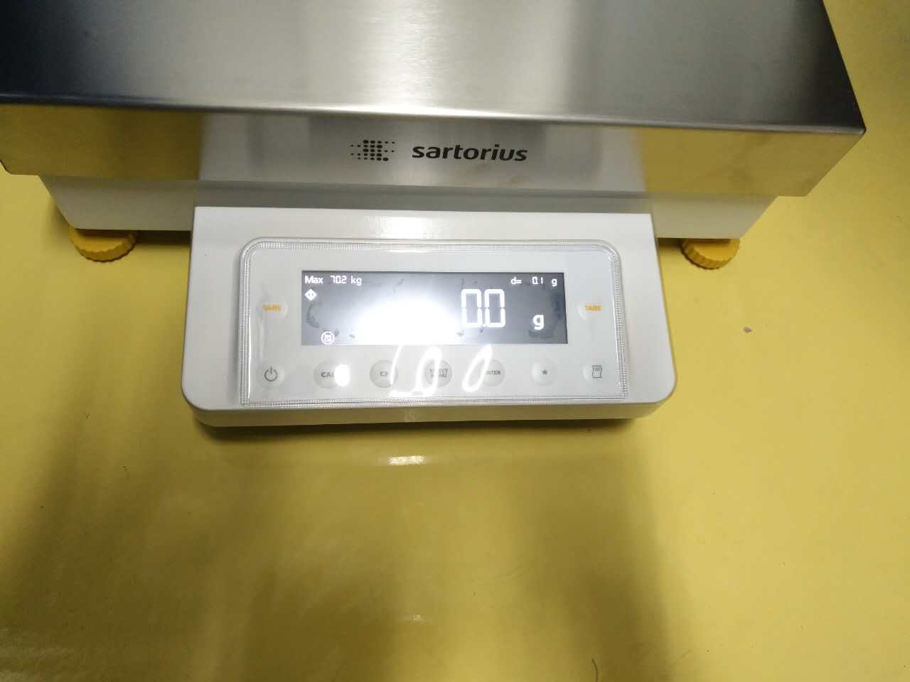 MSE70201S天平檢定現場